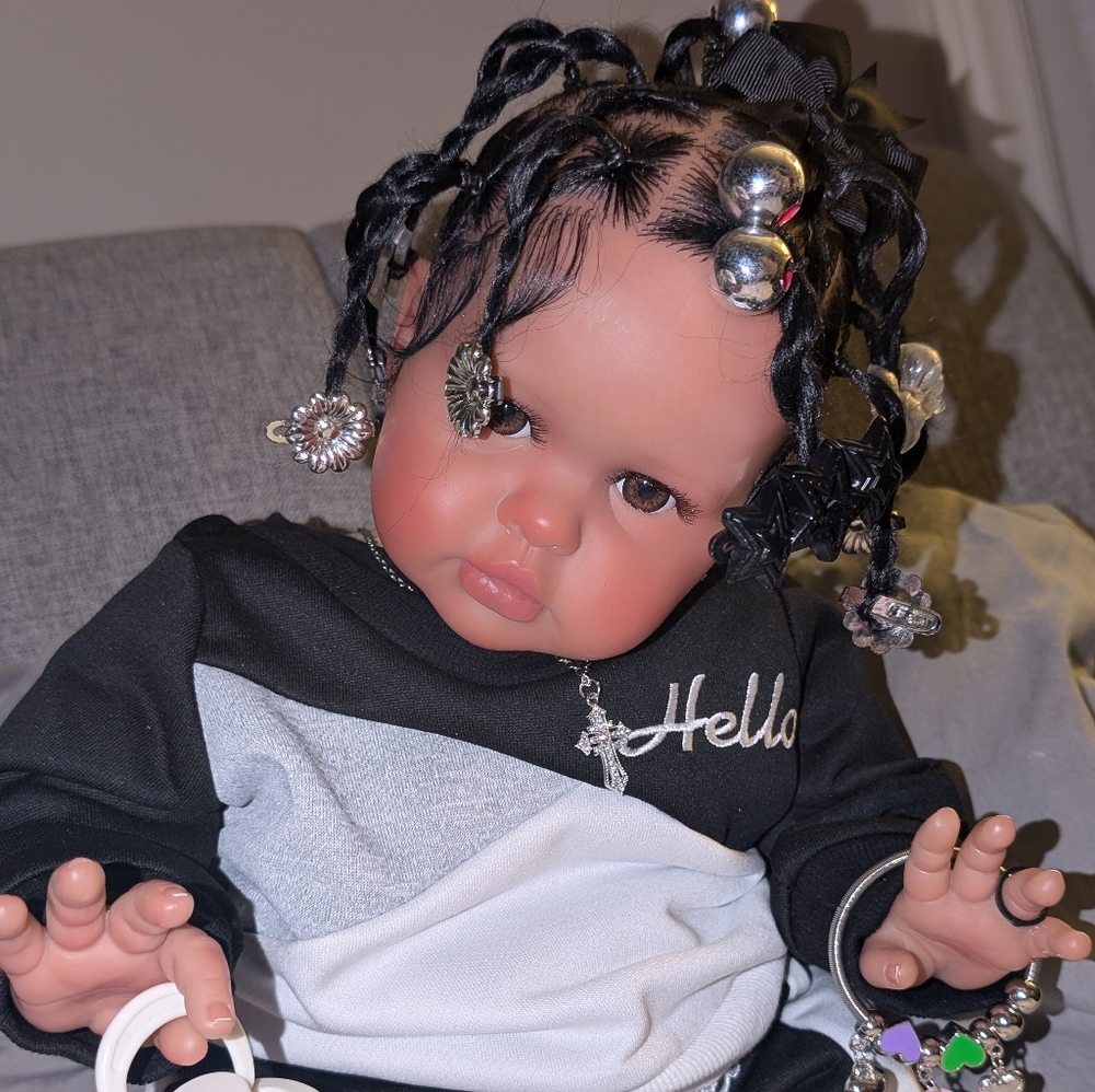 Realistic Baby Doll 24IN 8LBS REBORN